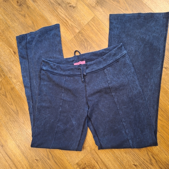 ⭐️3/$20 Vintage Joomi Joolz Lowrise Flared Drawstring Pants size Large - Picture 3 of 6